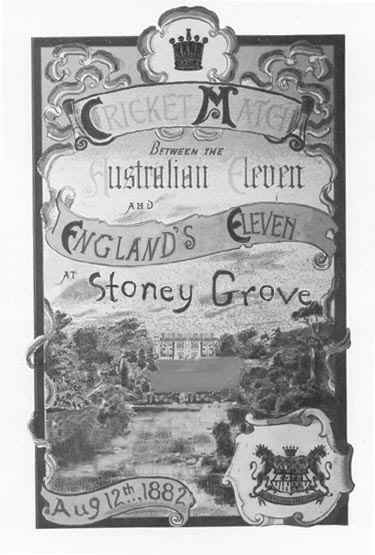 Cricket at Stoney Grove